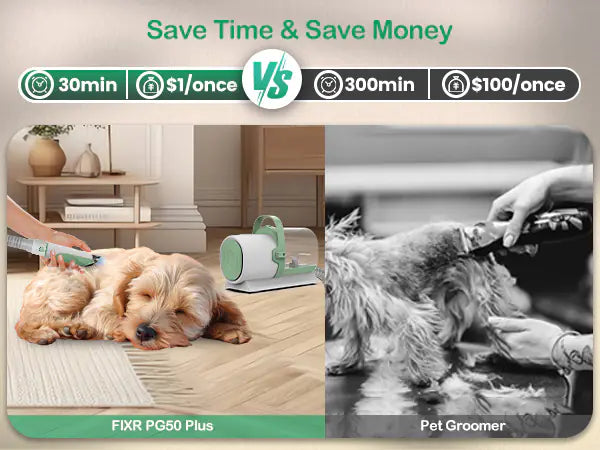 Pet Hair Remover Vacuum Grooming Machine